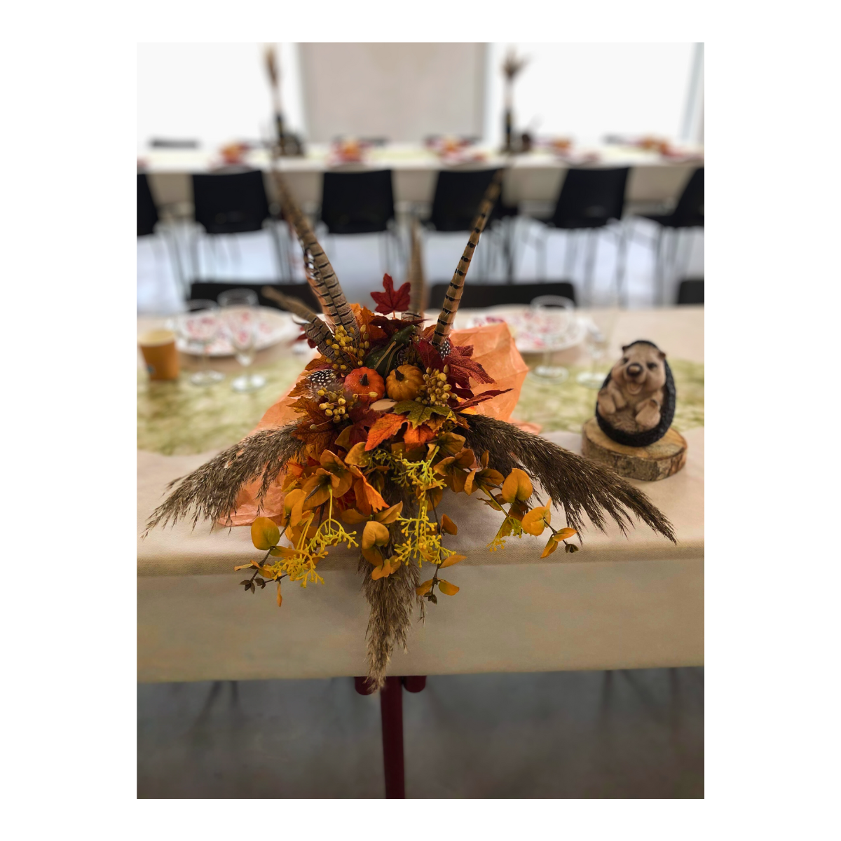 Composition de fleurs artisanale