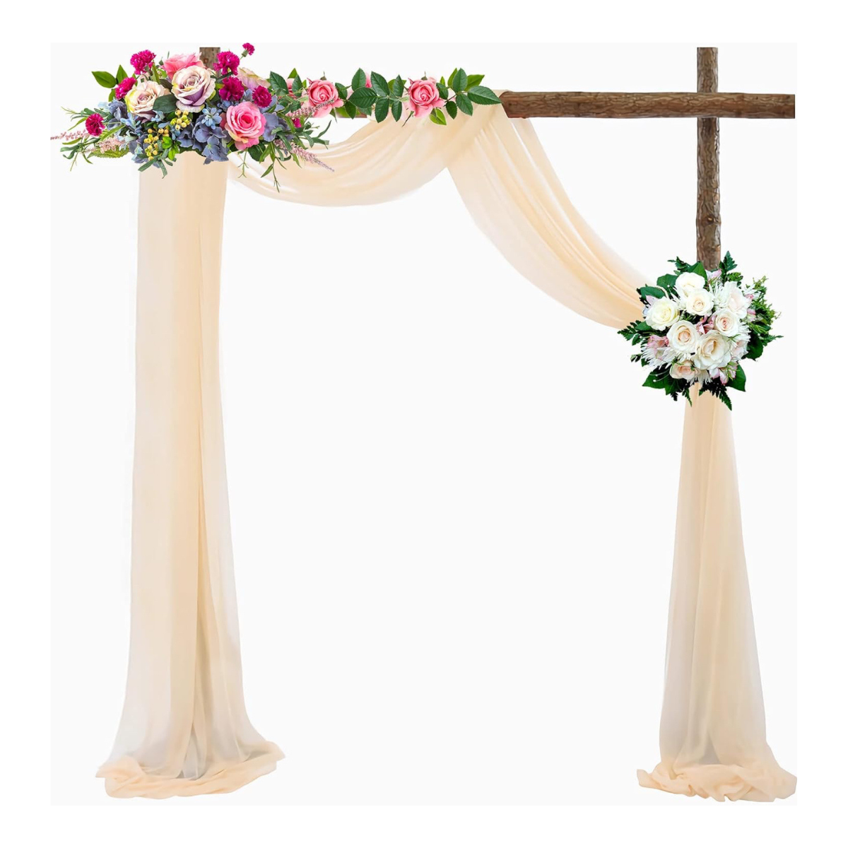 Vilage-drapé couleur champagne à louer