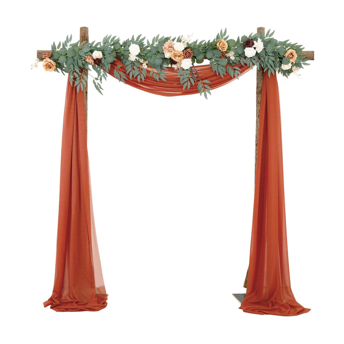 Vilage-drapé couleur terracota à louer