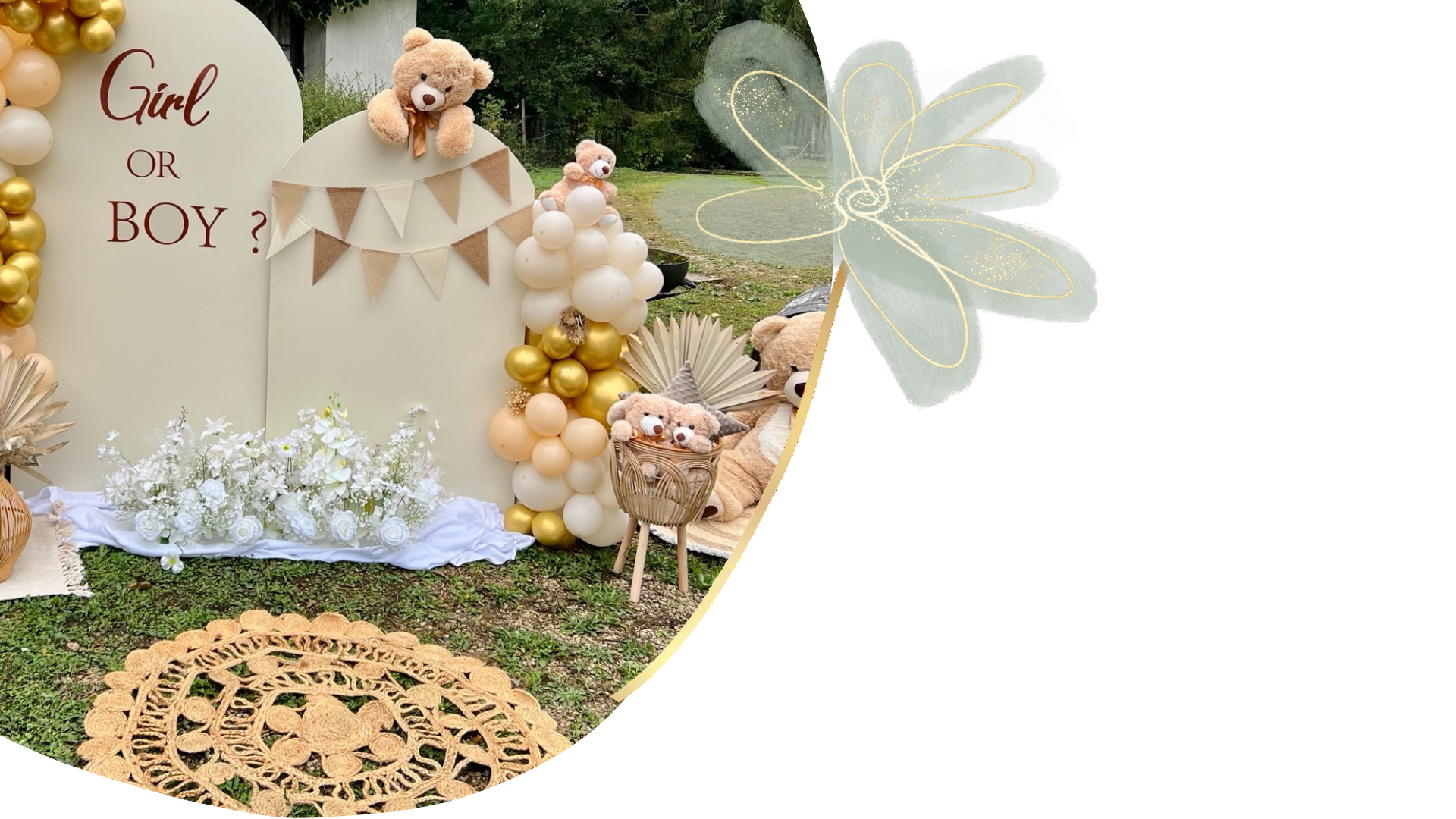 Gender Reveal Baby shower Mariages de Rêve dans les Hauts-de-France